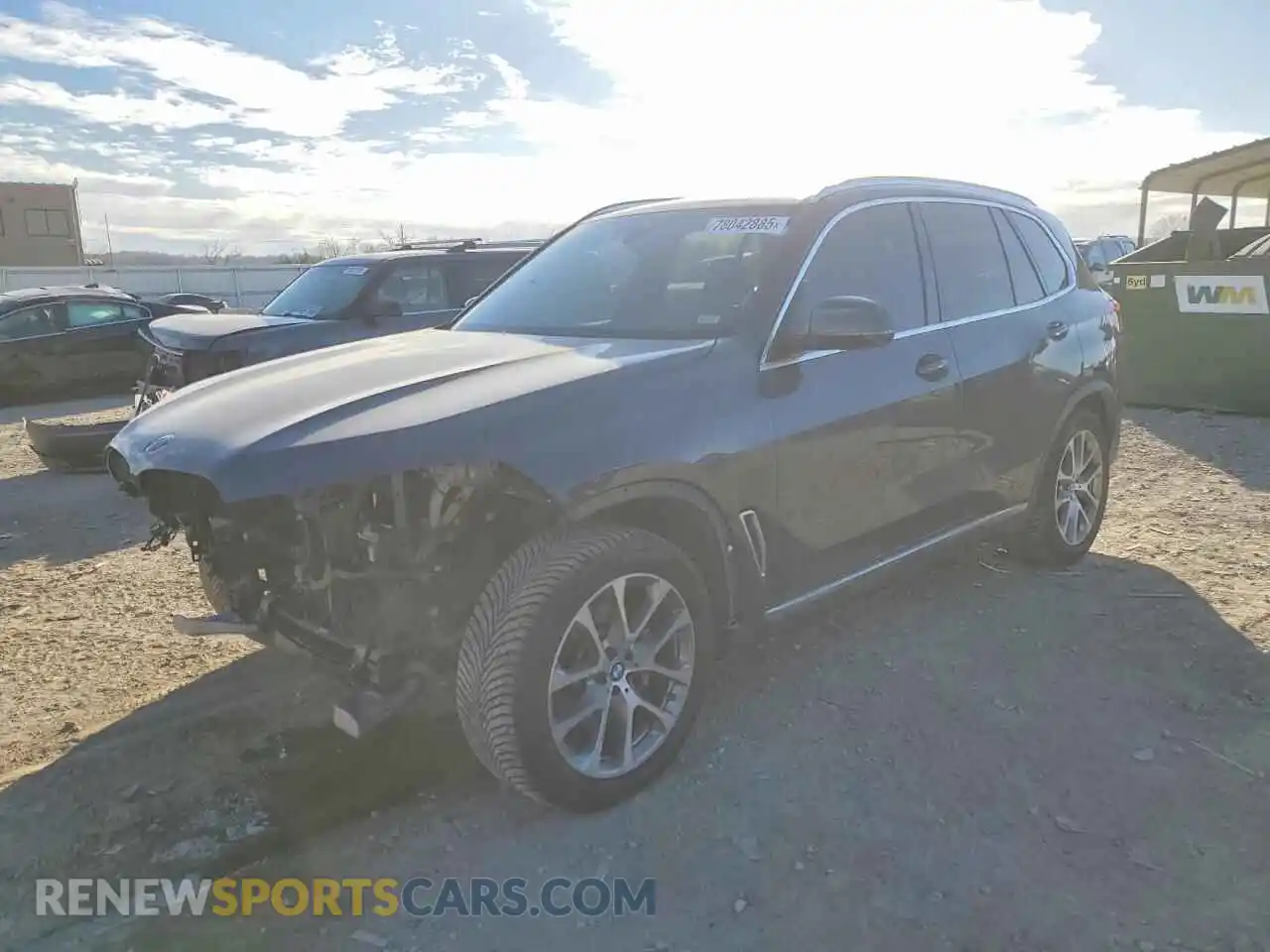1 Photograph of a damaged car 5UXCR6C02M9E31766 BMW X5 2021