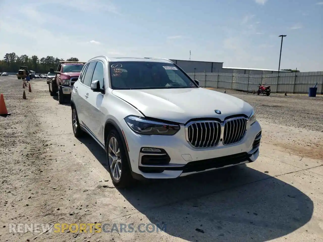1 Photograph of a damaged car 5UXCR6C02M9E41097 BMW X5 2021
