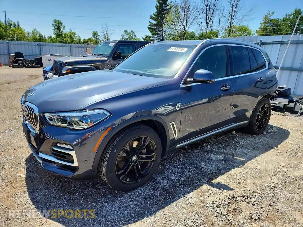 1 Photograph of a damaged car 5UXCR6C02M9F56542 BMW X5 2021