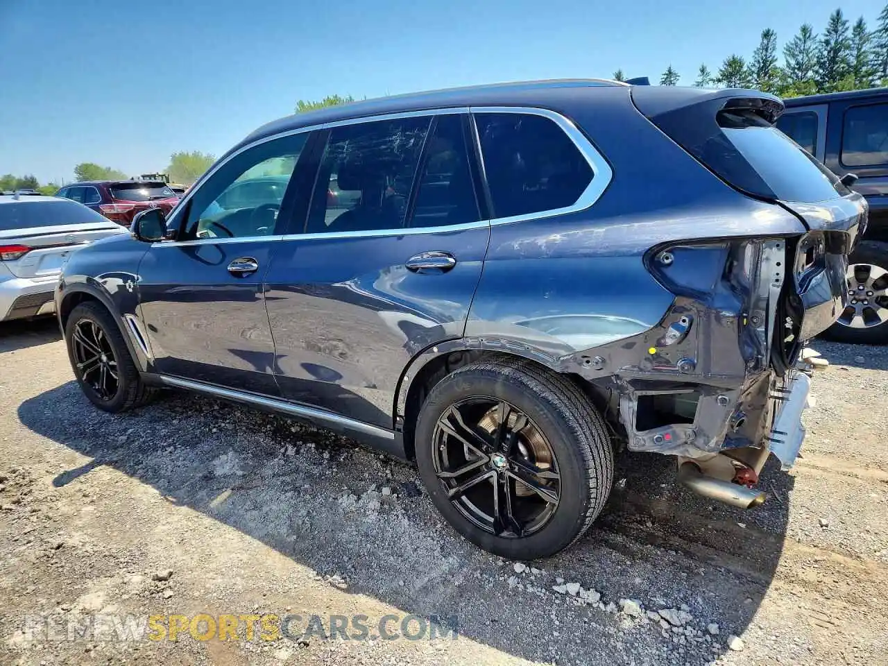 2 Photograph of a damaged car 5UXCR6C02M9F56542 BMW X5 2021