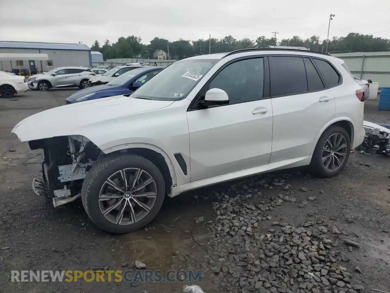 1 Photograph of a damaged car 5UXCR6C02M9F85085 BMW X5 2021