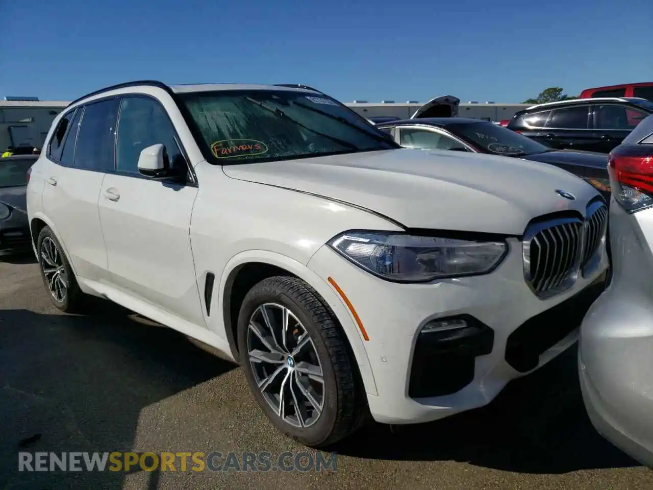1 Photograph of a damaged car 5UXCR6C02M9F85295 BMW X5 2021