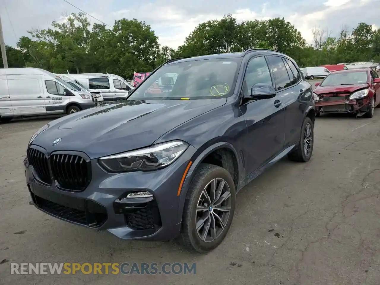 2 Photograph of a damaged car 5UXCR6C03M9E11896 BMW X5 2021