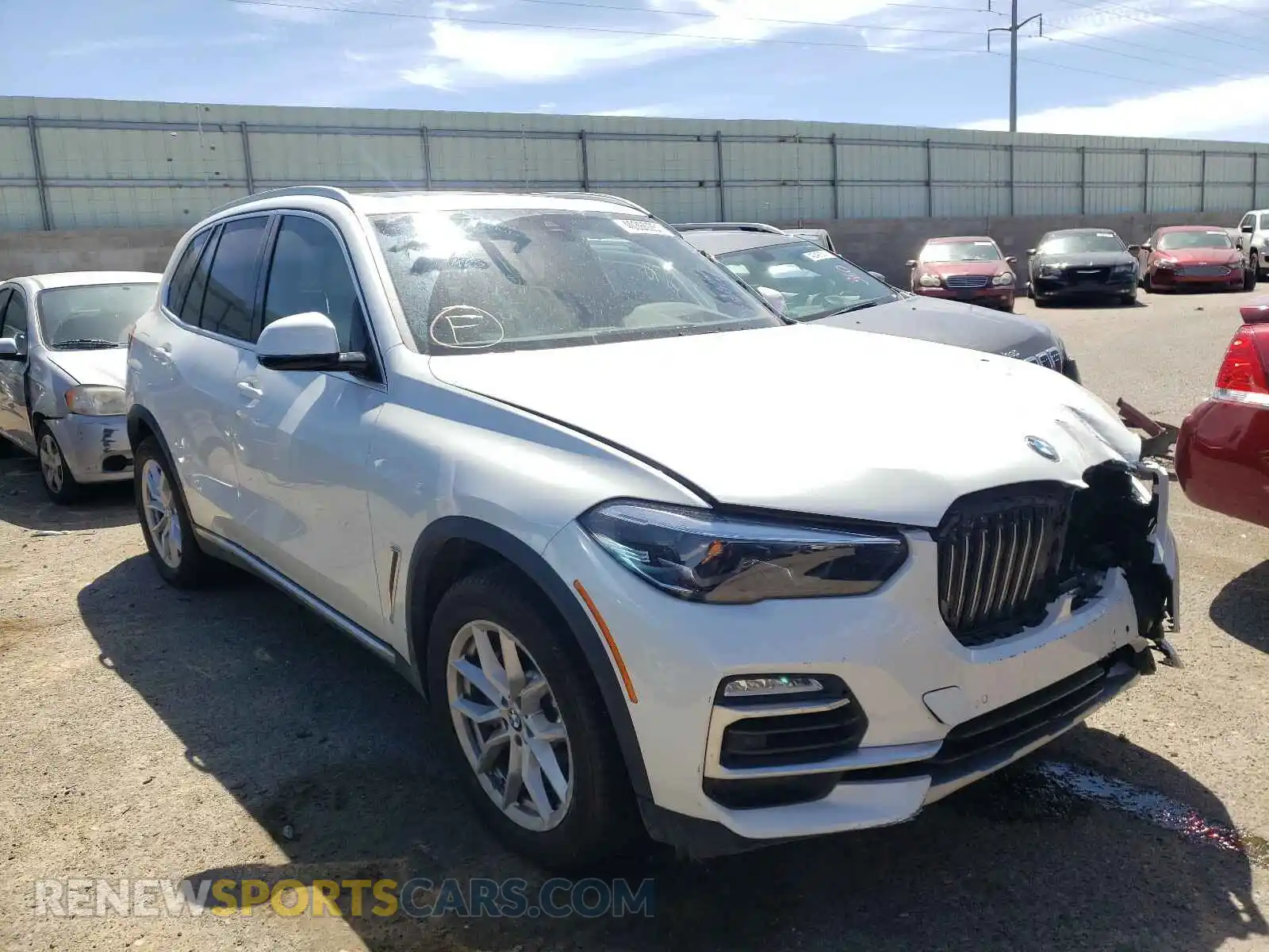 1 Photograph of a damaged car 5UXCR6C03M9E91393 BMW X5 2021