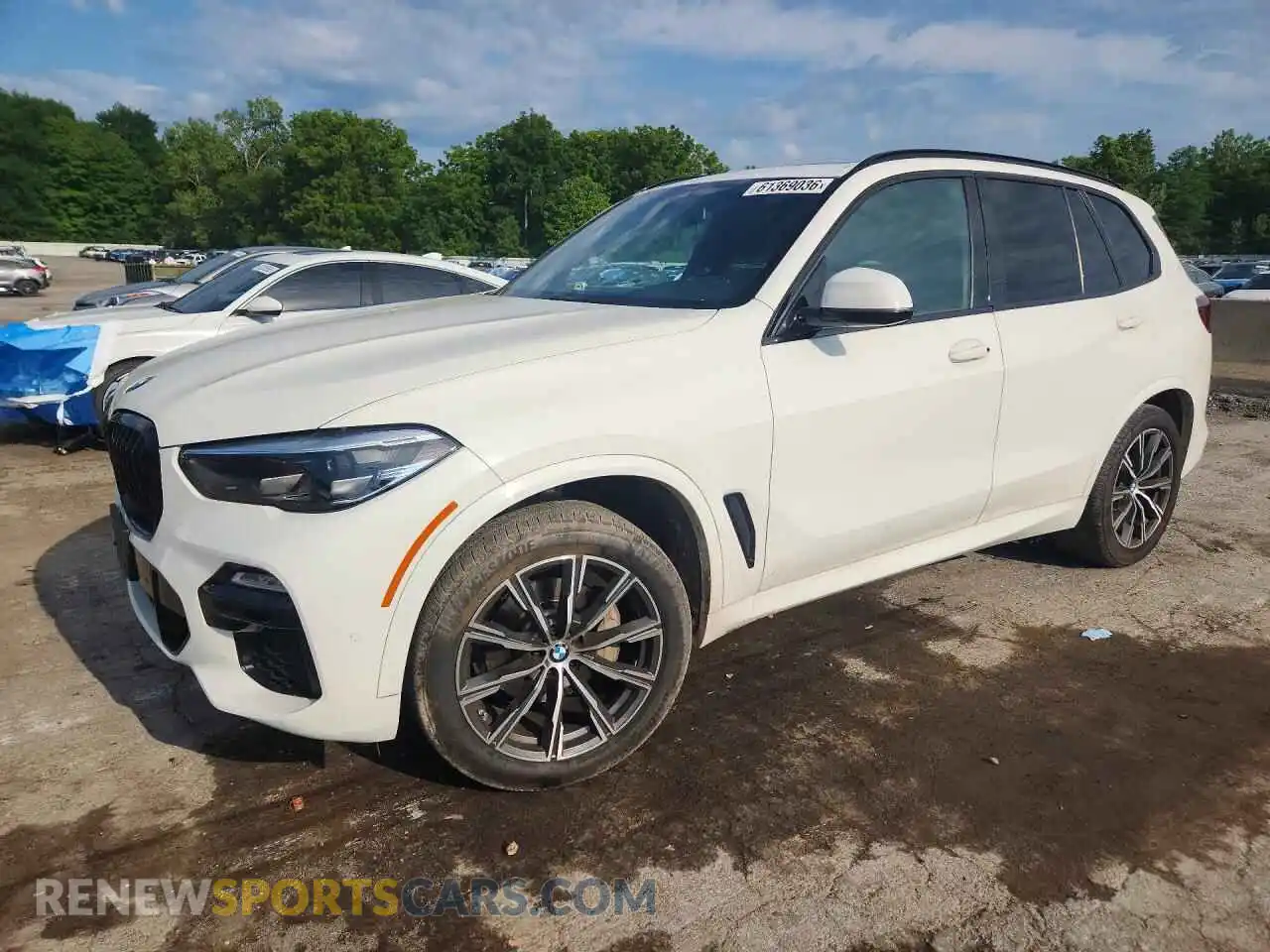 1 fotografías del automóvil dañado 5UXCR6C03M9G15419 BMW X5 2021