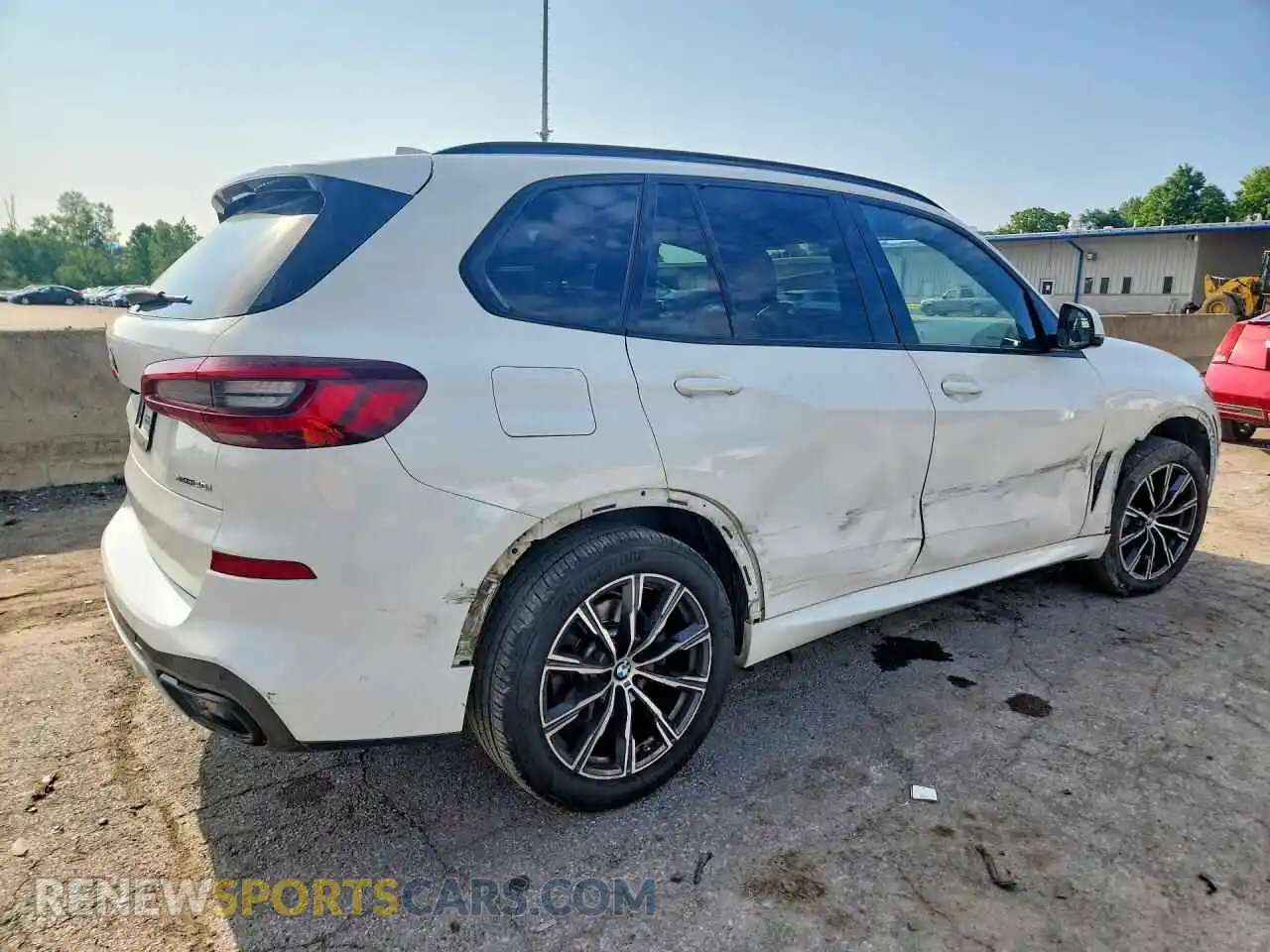 3 fotografías del automóvil dañado 5UXCR6C03M9G15419 BMW X5 2021
