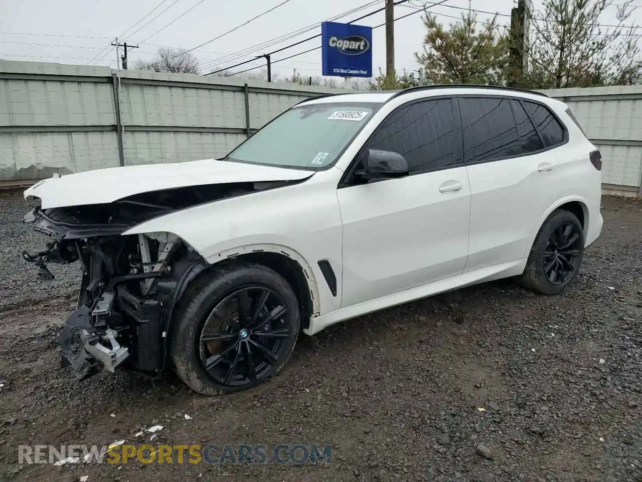 1 Photograph of a damaged car 5UXCR6C04M9E11700 BMW X5 2021