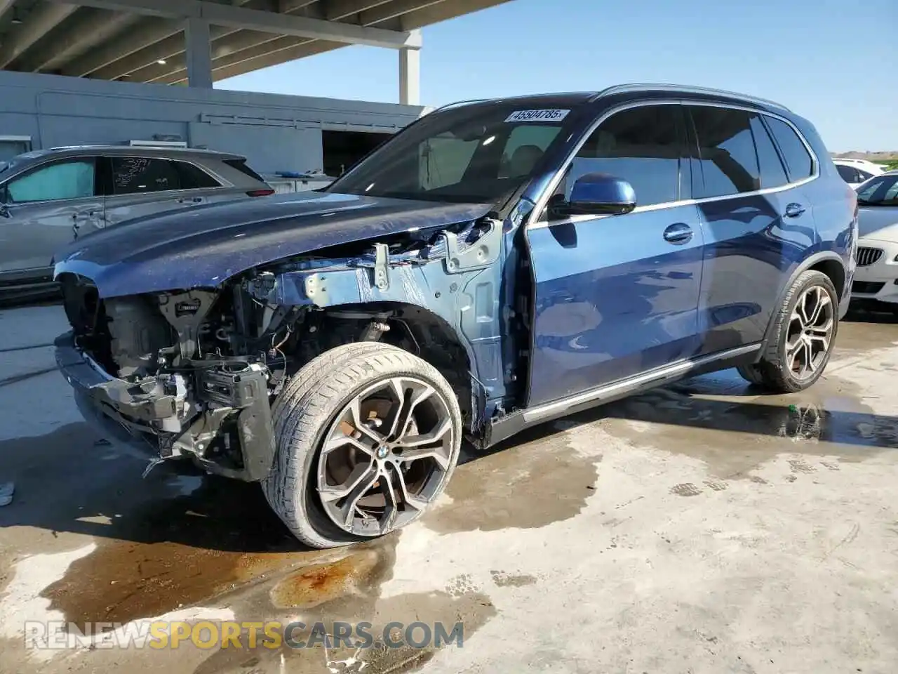 1 fotografías del automóvil dañado 5UXCR6C04M9F36065 BMW X5 2021