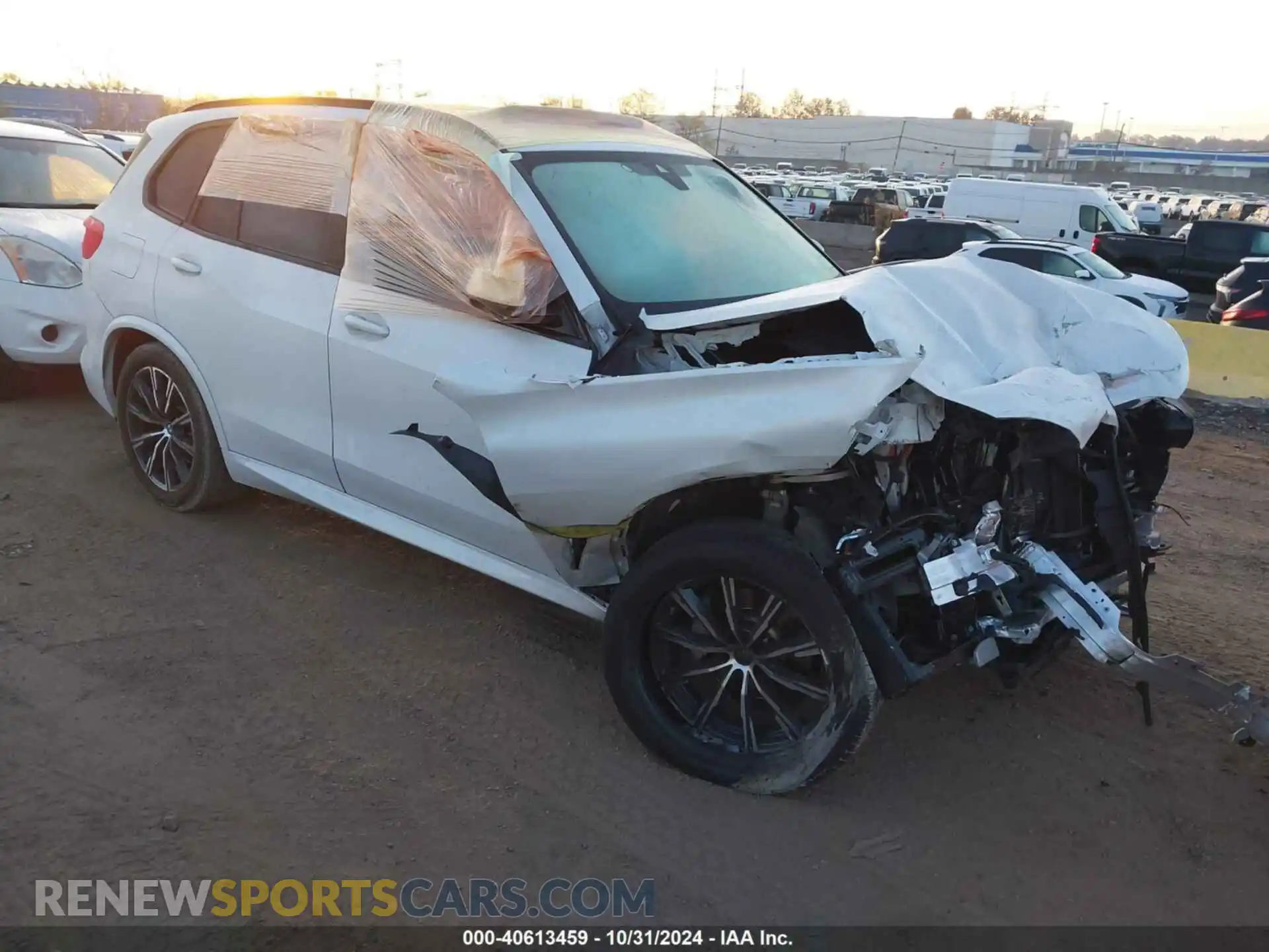 1 fotografías del automóvil dañado 5UXCR6C04M9G30530 BMW X5 2021