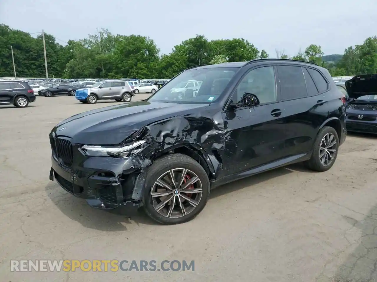 1 Фотография поврежденного автомобиля 5UXCR6C05M9E78676 BMW X5 2021