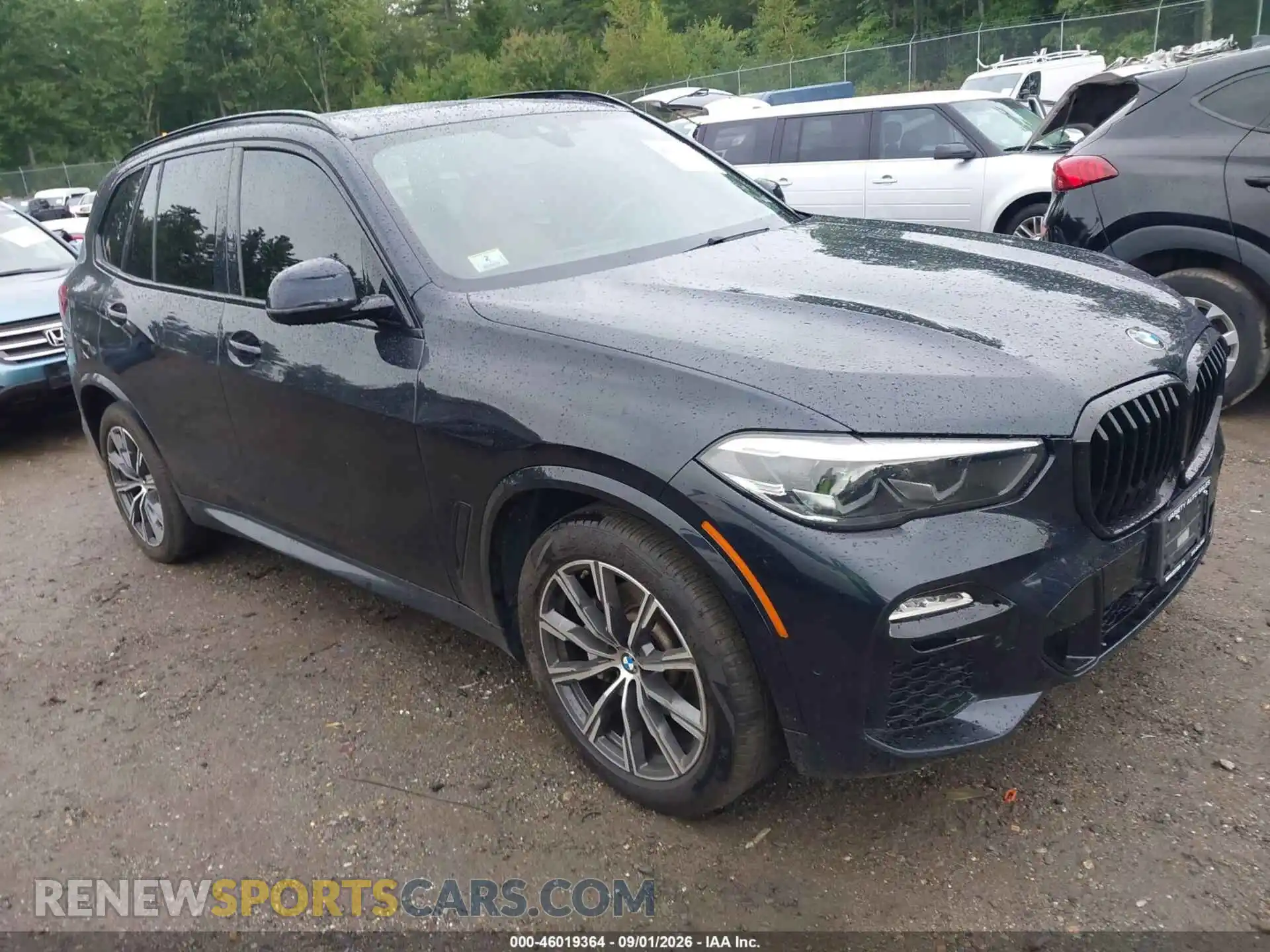 1 Photograph of a damaged car 5UXCR6C05M9F25415 BMW X5 2021