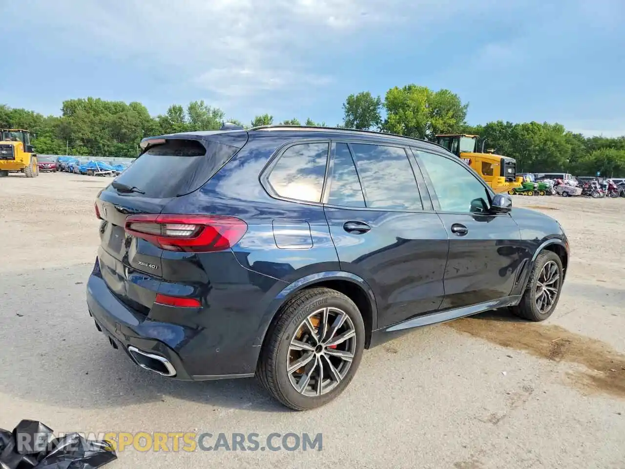 3 fotografías del automóvil dañado 5UXCR6C05M9F38603 BMW X5 2021