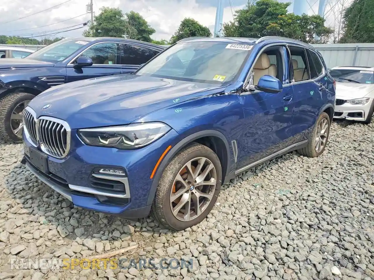 1 Photograph of a damaged car 5UXCR6C05M9F63517 BMW X5 2021