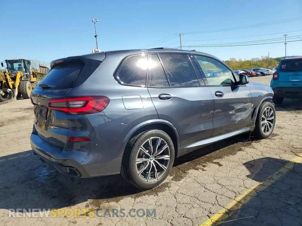 3 fotografías del automóvil dañado 5UXCR6C06M9D91465 BMW X5 2021