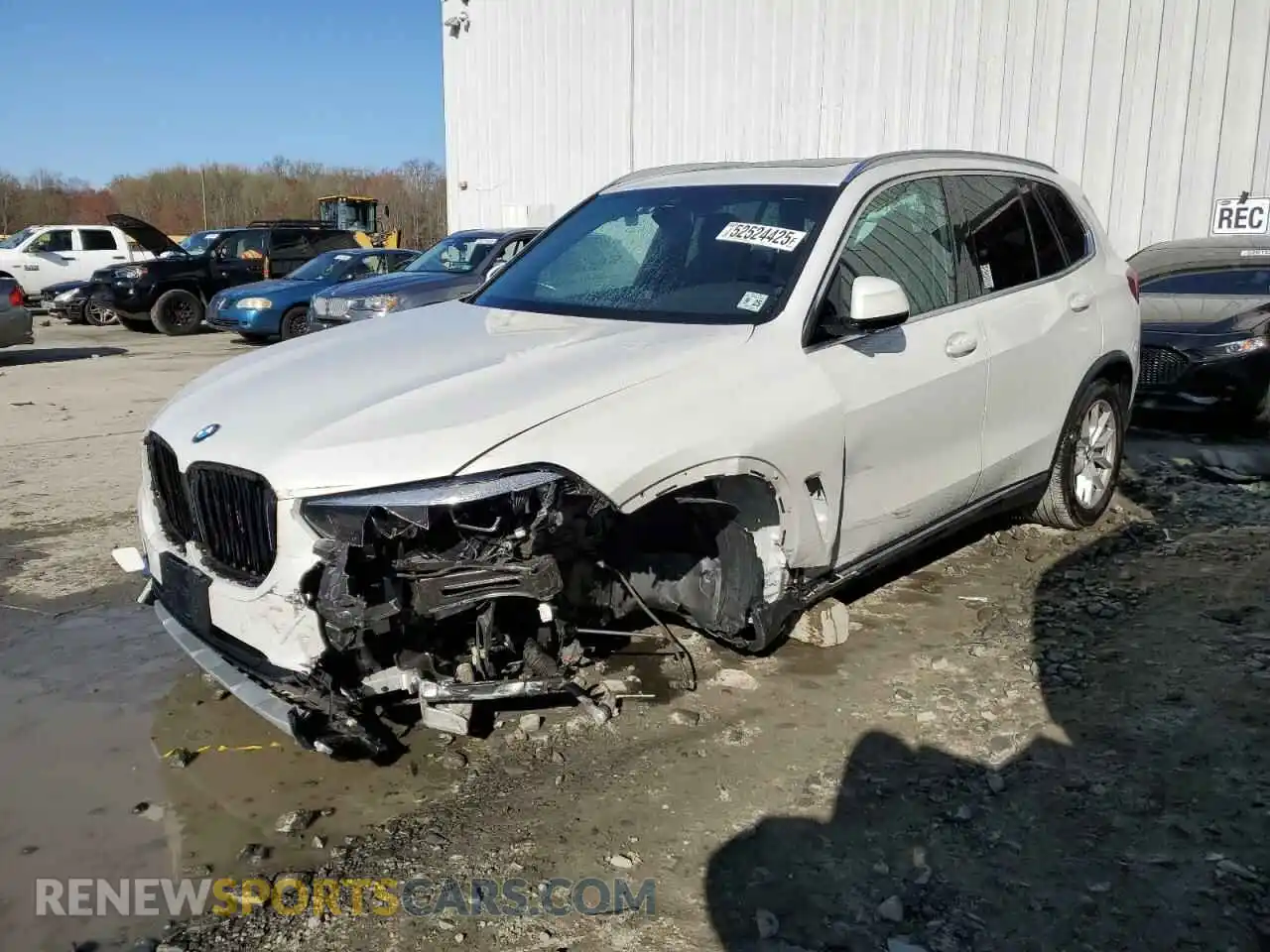 1 Photograph of a damaged car 5UXCR6C06M9E05607 BMW X5 2021