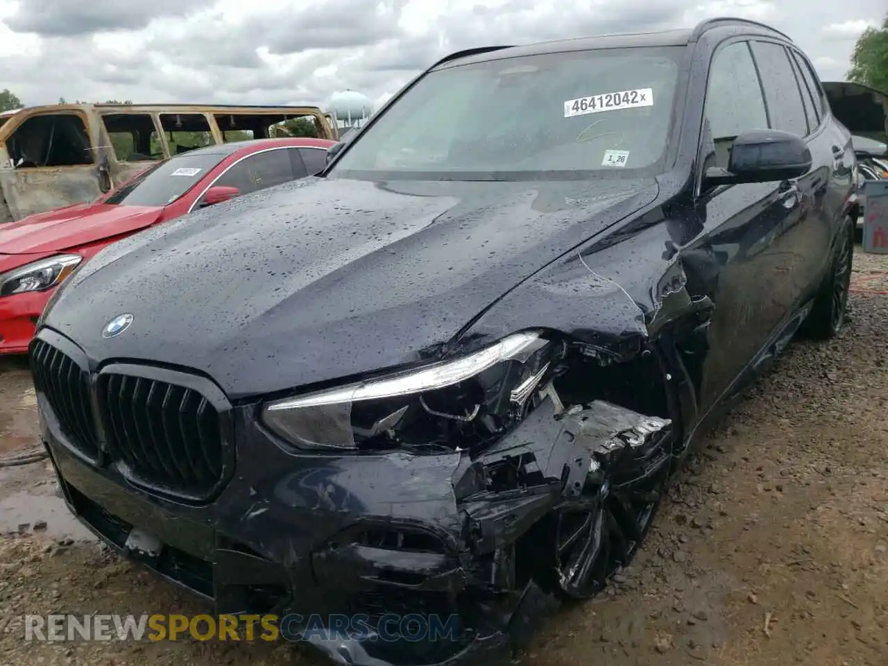 2 Photograph of a damaged car 5UXCR6C06M9F36763 BMW X5 2021