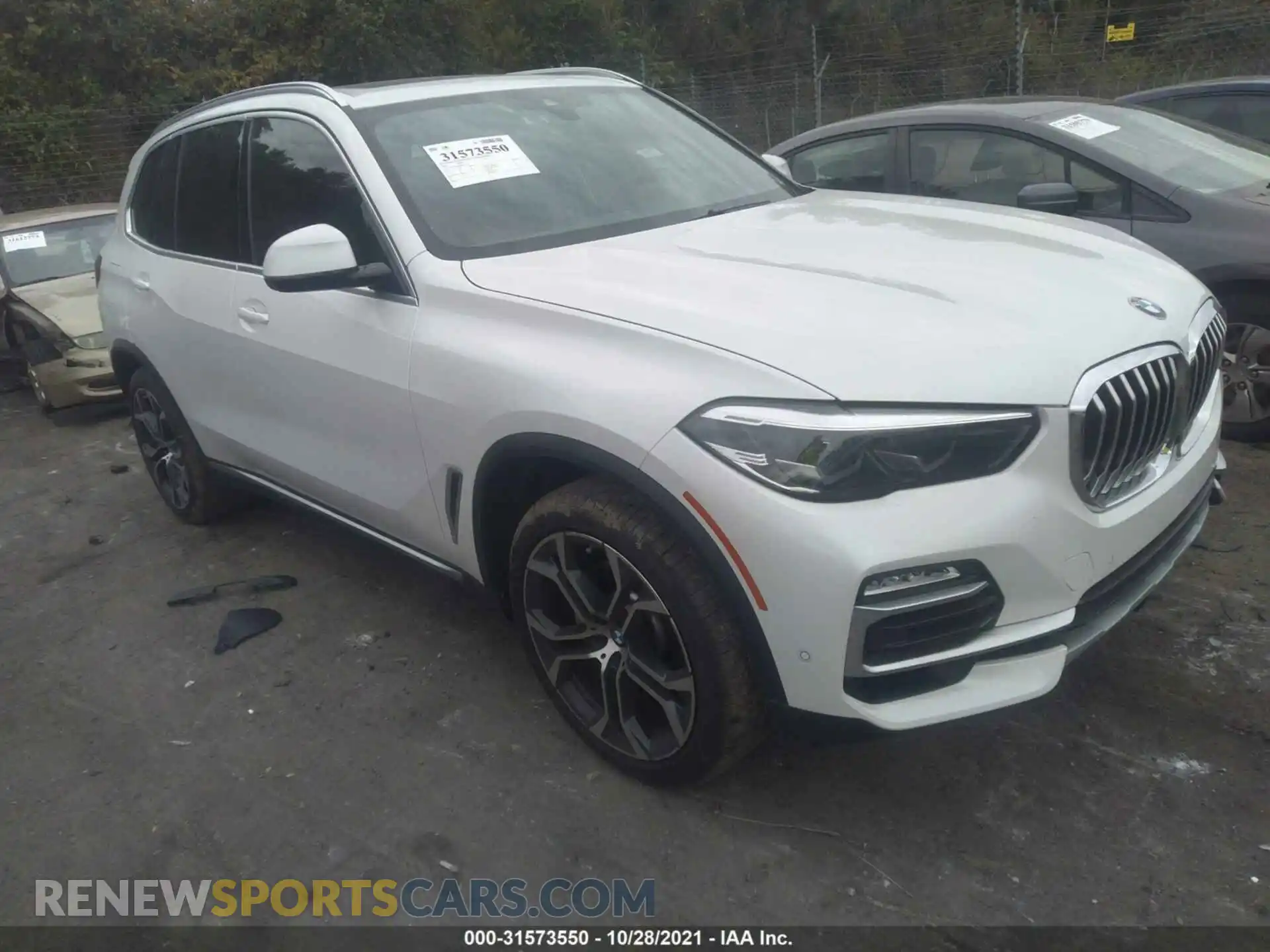 1 fotografías del automóvil dañado 5UXCR6C06M9G47779 BMW X5 2021