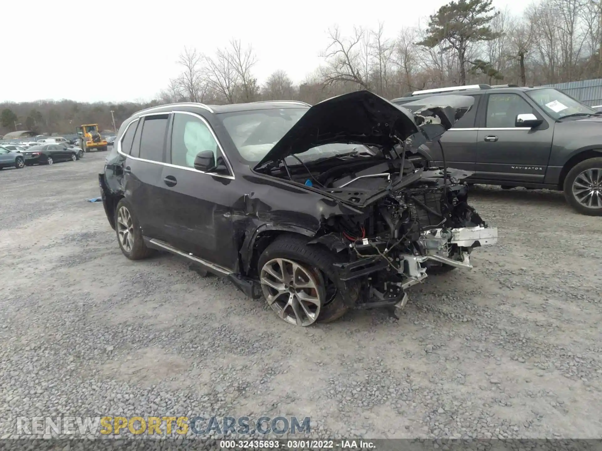 1 Photograph of a damaged car 5UXCR6C06M9H14266 BMW X5 2021