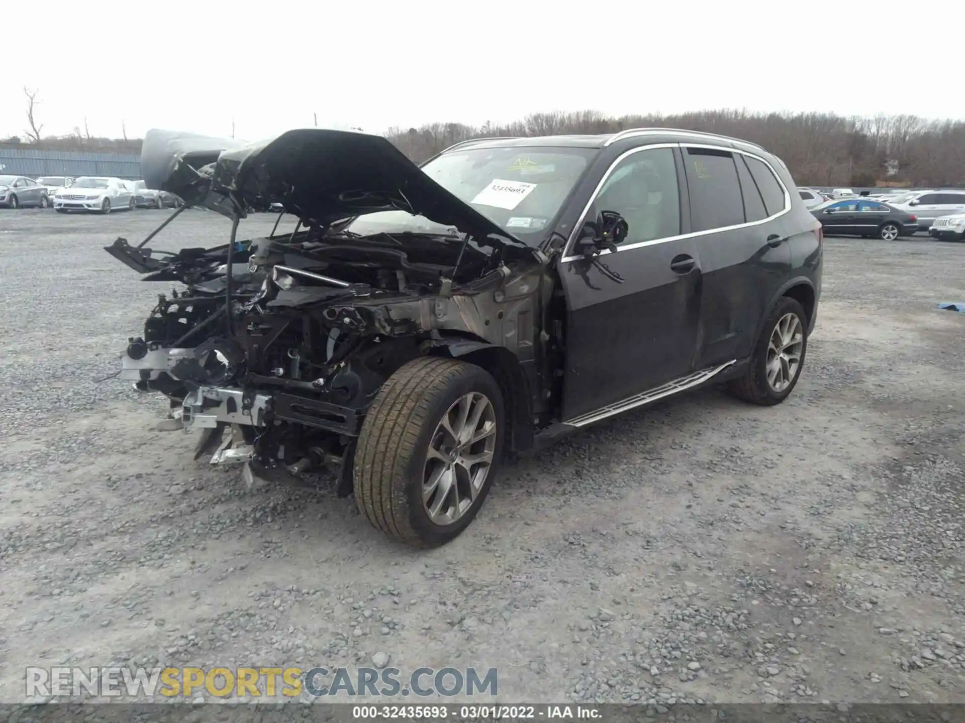 2 Photograph of a damaged car 5UXCR6C06M9H14266 BMW X5 2021