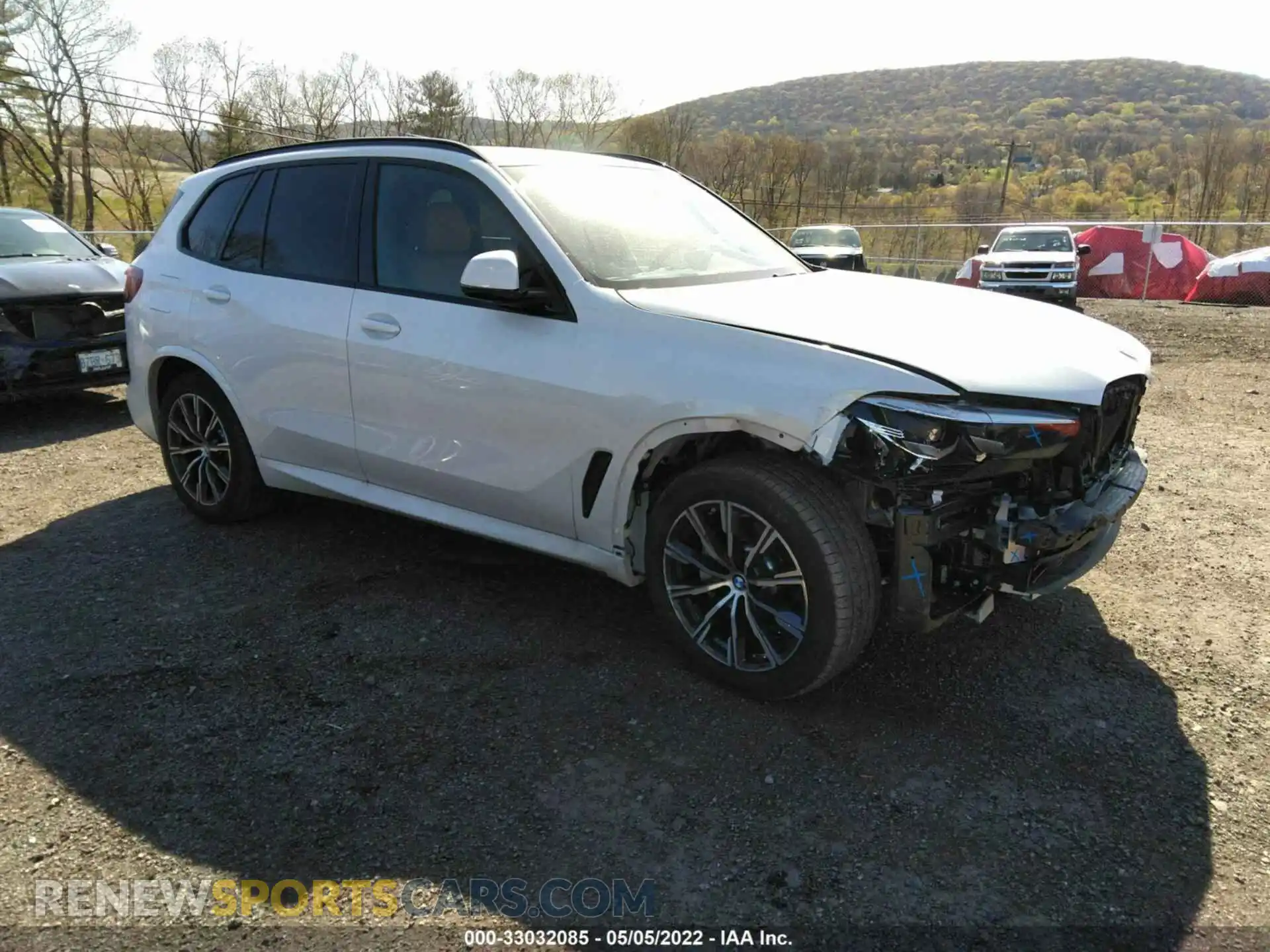 1 Photograph of a damaged car 5UXCR6C06M9H74516 BMW X5 2021