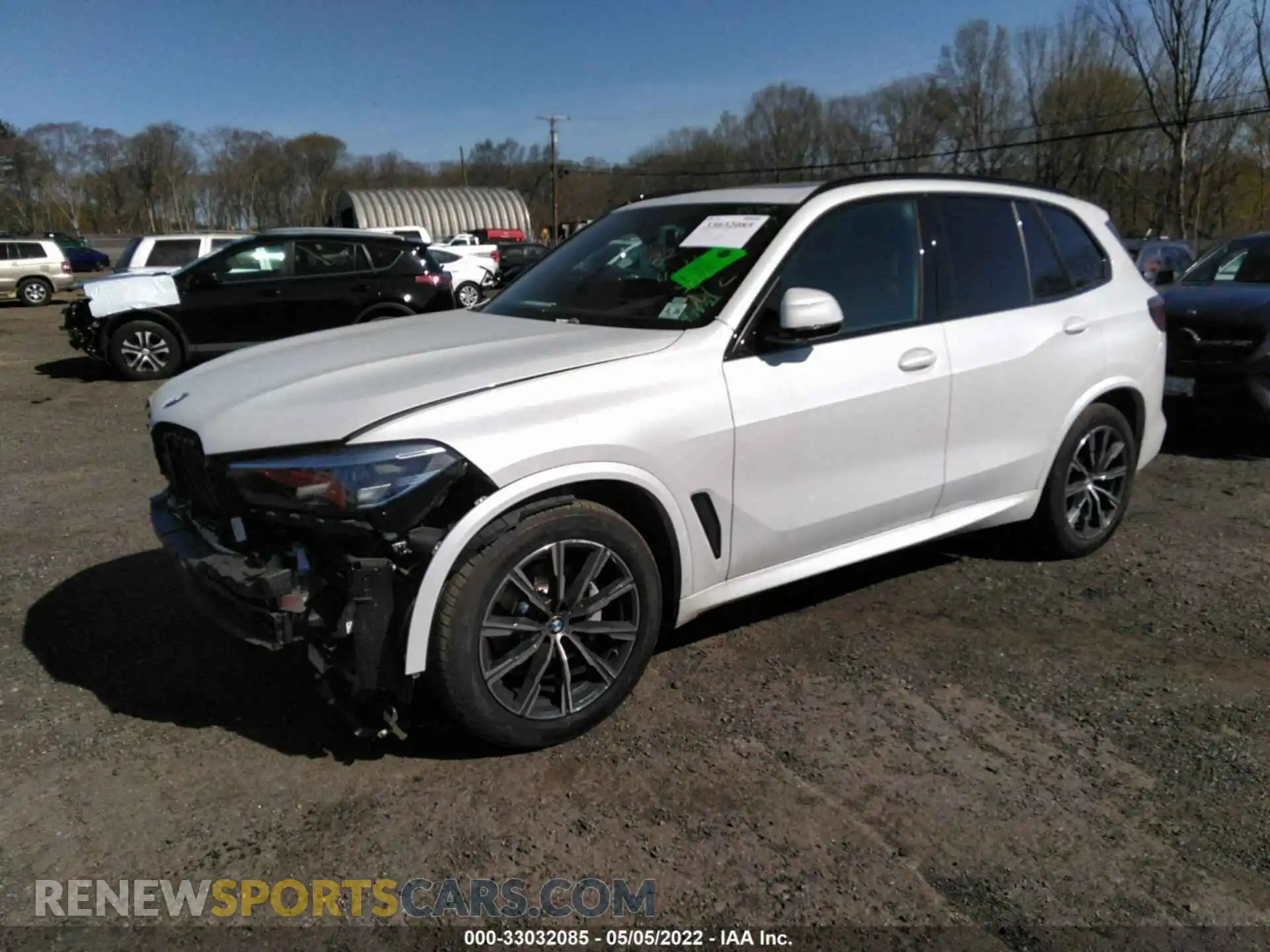 2 Photograph of a damaged car 5UXCR6C06M9H74516 BMW X5 2021
