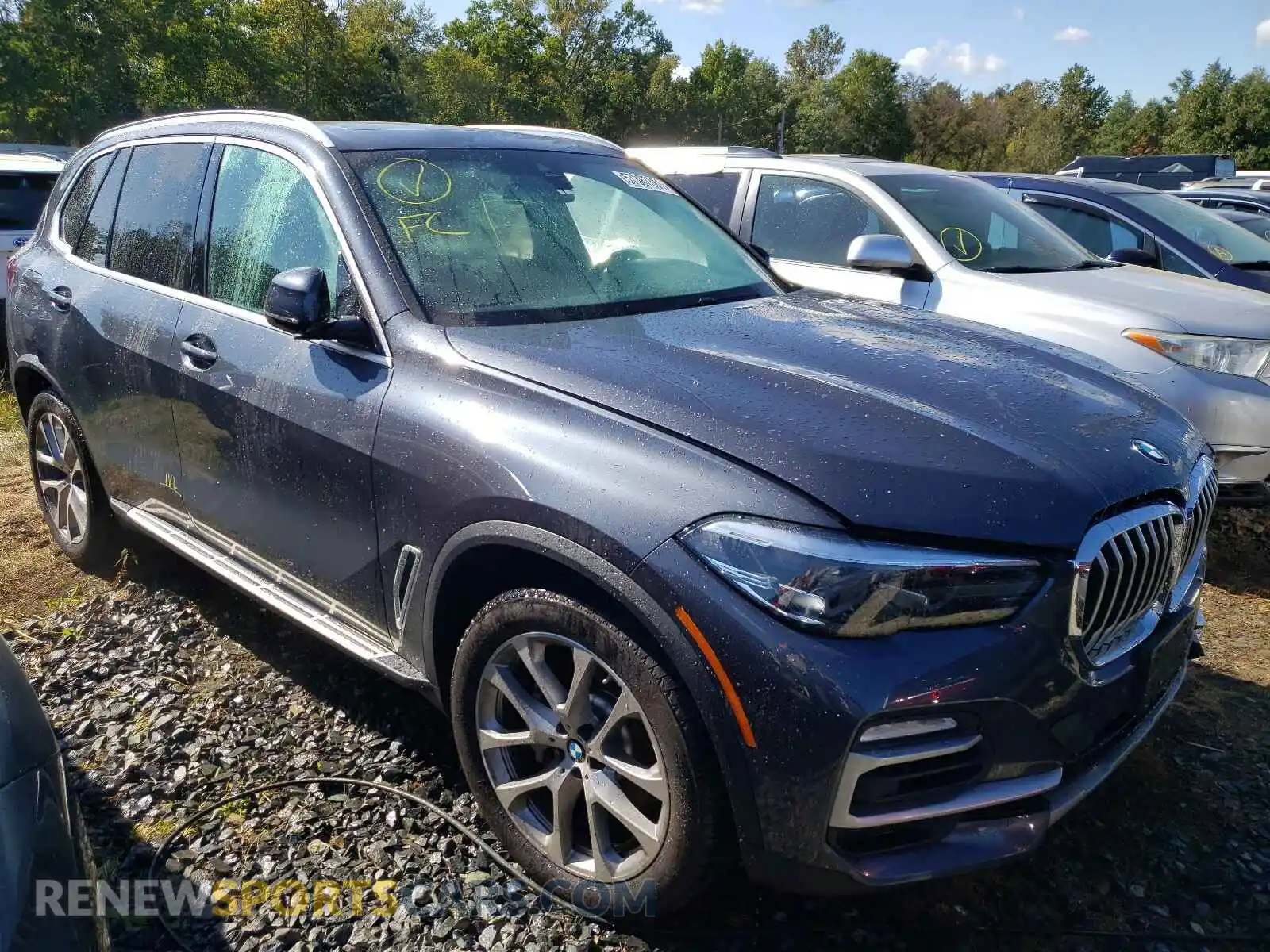 1 Photograph of a damaged car 5UXCR6C07M9E65251 BMW X5 2021