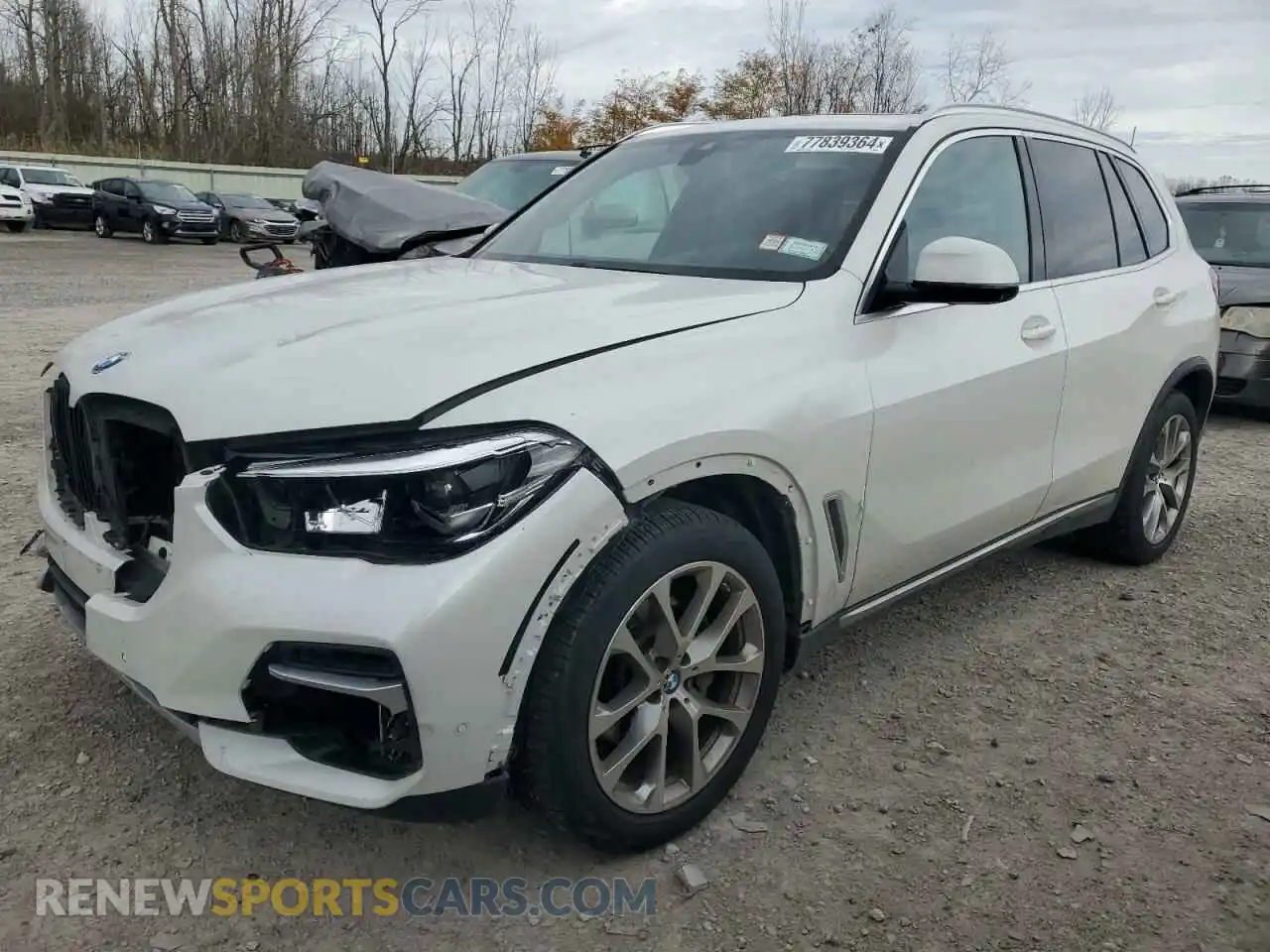 1 Photograph of a damaged car 5UXCR6C08M9D88809 BMW X5 2021