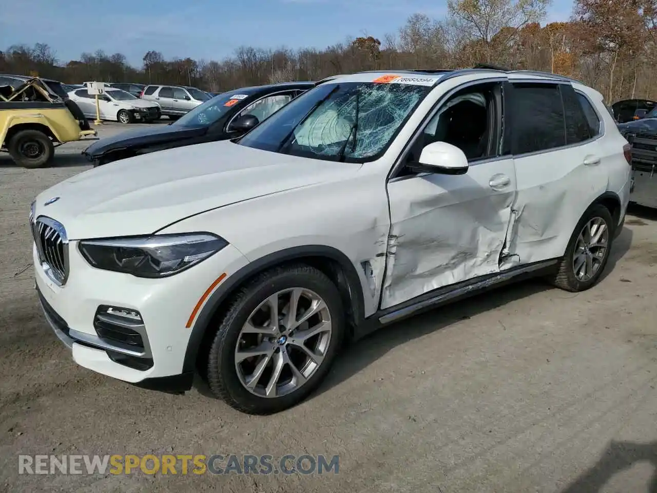 1 Photograph of a damaged car 5UXCR6C08M9F23416 BMW X5 2021