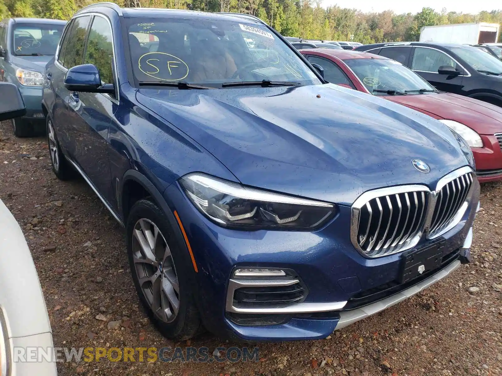1 Photograph of a damaged car 5UXCR6C08M9F65732 BMW X5 2021