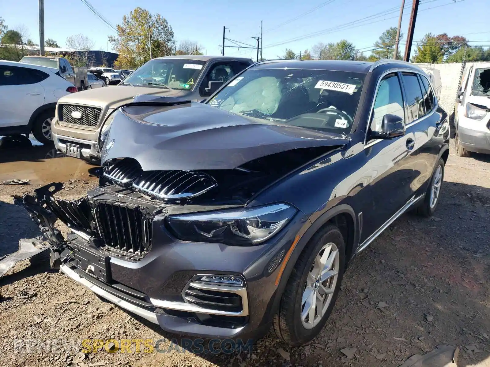 2 Photograph of a damaged car 5UXCR6C08M9G08546 BMW X5 2021