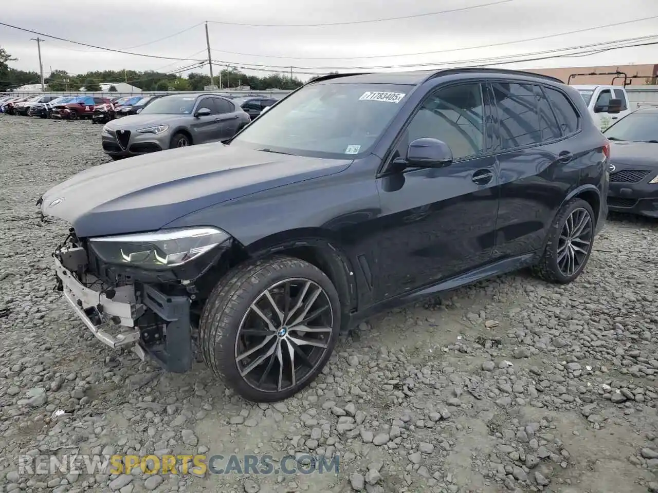 1 Photograph of a damaged car 5UXCR6C08M9G28909 BMW X5 2021