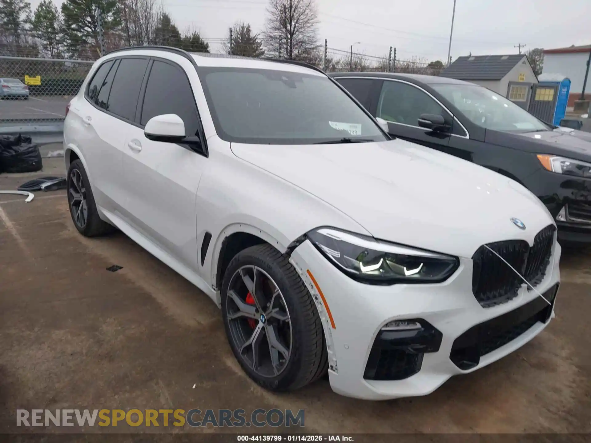 1 Photograph of a damaged car 5UXCR6C08M9G48044 BMW X5 2021