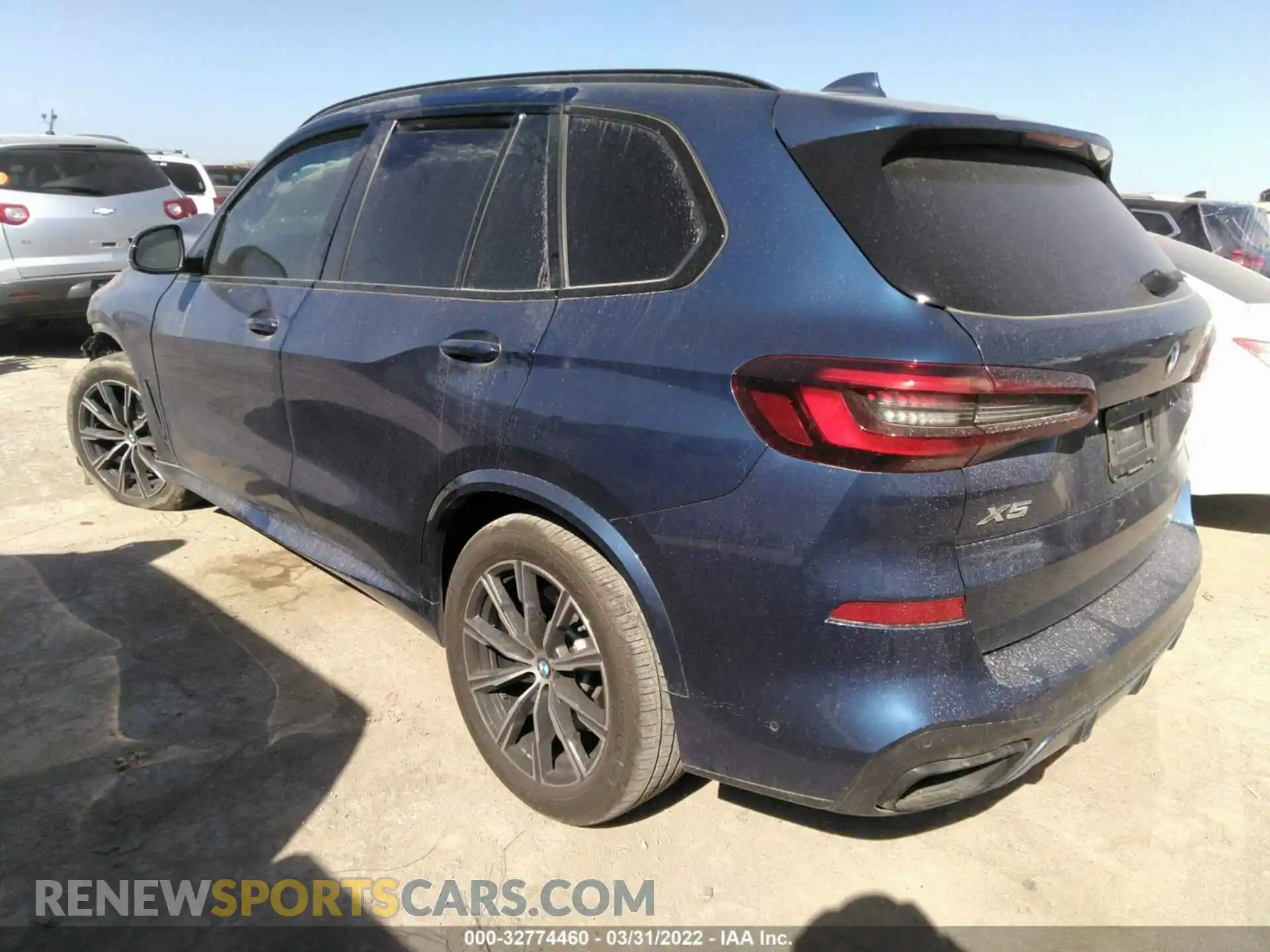 3 fotografías del automóvil dañado 5UXCR6C08M9G66141 BMW X5 2021