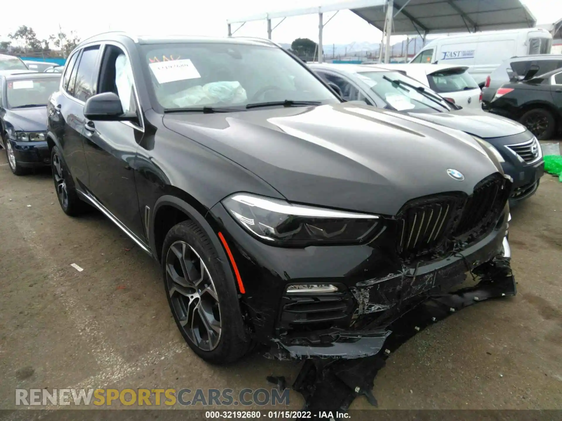 1 Photograph of a damaged car 5UXCR6C08M9H31618 BMW X5 2021