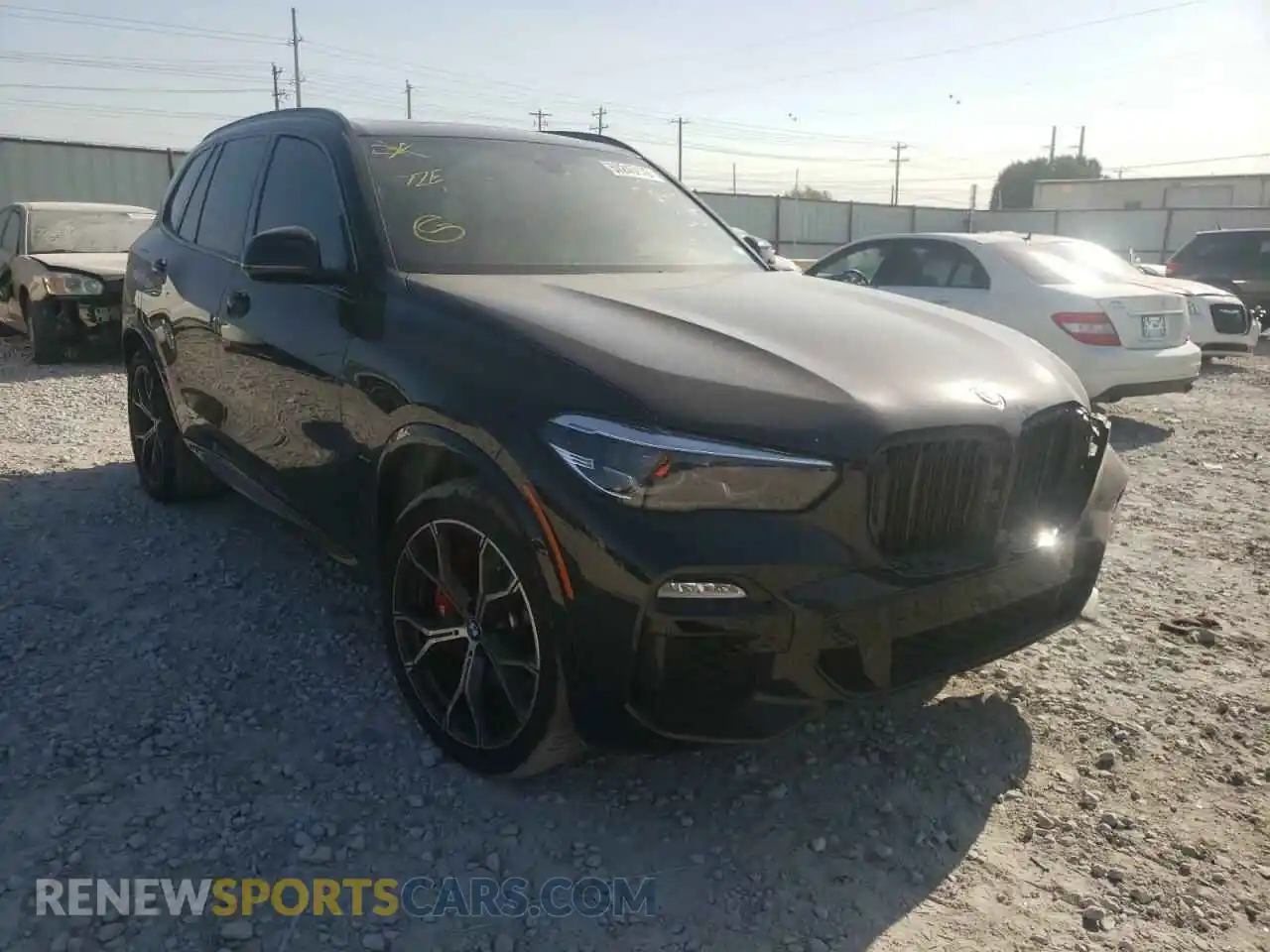 1 Photograph of a damaged car 5UXCR6C08M9H56664 BMW X5 2021
