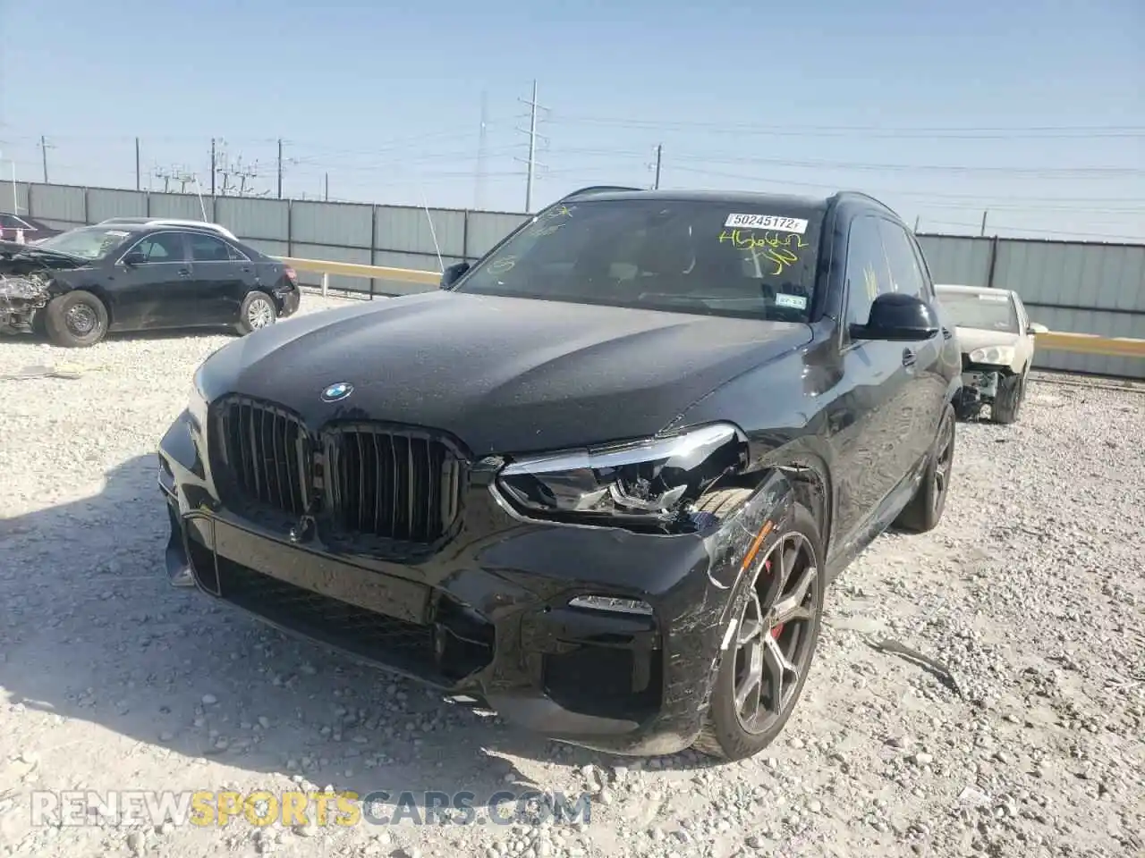 2 Photograph of a damaged car 5UXCR6C08M9H56664 BMW X5 2021