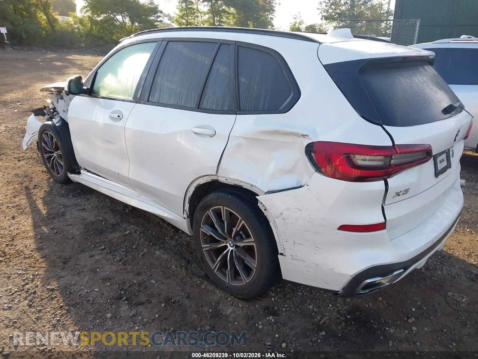 3 fotografías del automóvil dañado 5UXCR6C09M9D78600 BMW X5 2021