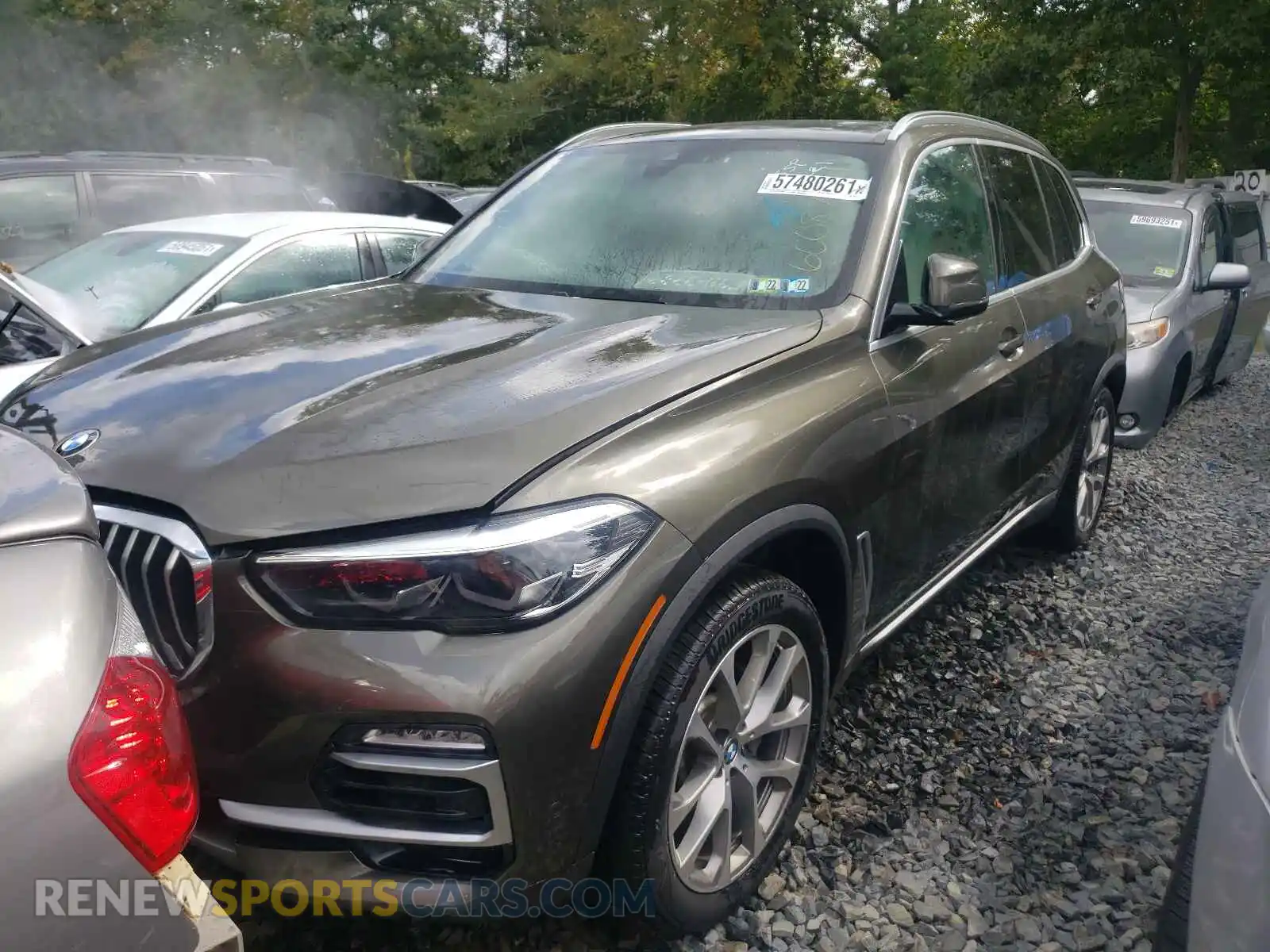 2 Photograph of a damaged car 5UXCR6C09M9E28881 BMW X5 2021