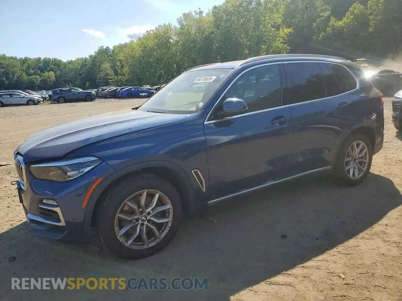 1 Photograph of a damaged car 5UXCR6C09M9E80253 BMW X5 2021