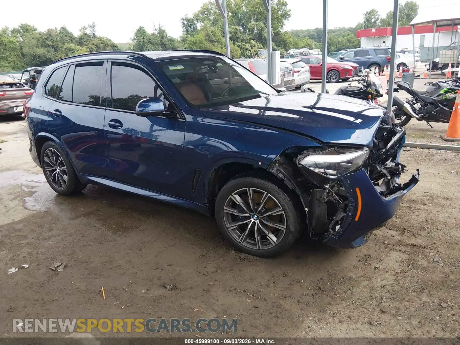 1 Photograph of a damaged car 5UXCR6C09M9F06494 BMW X5 2021