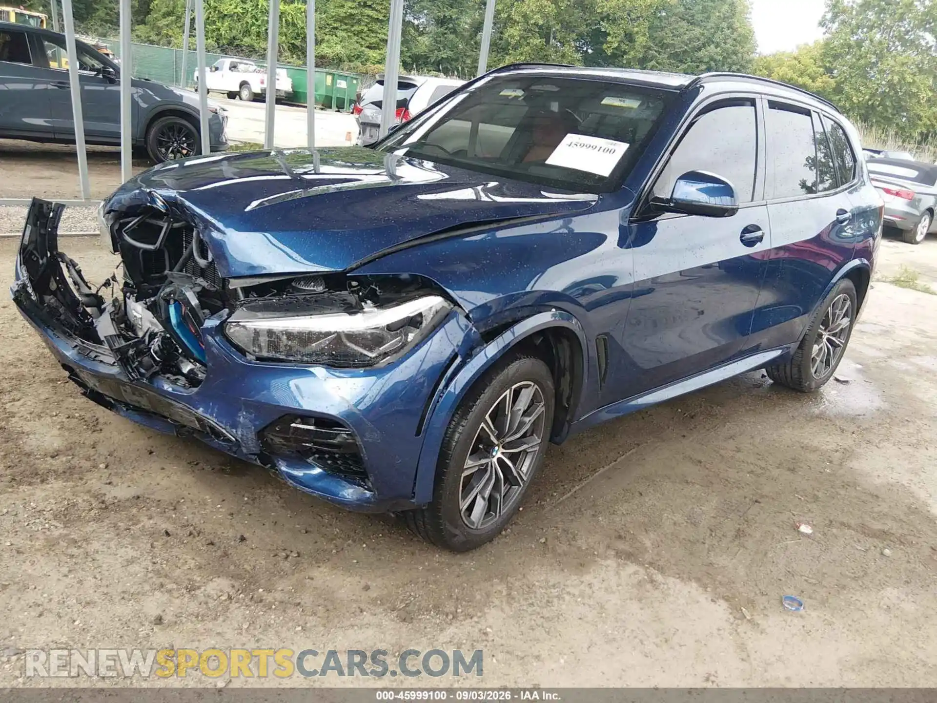 2 Photograph of a damaged car 5UXCR6C09M9F06494 BMW X5 2021