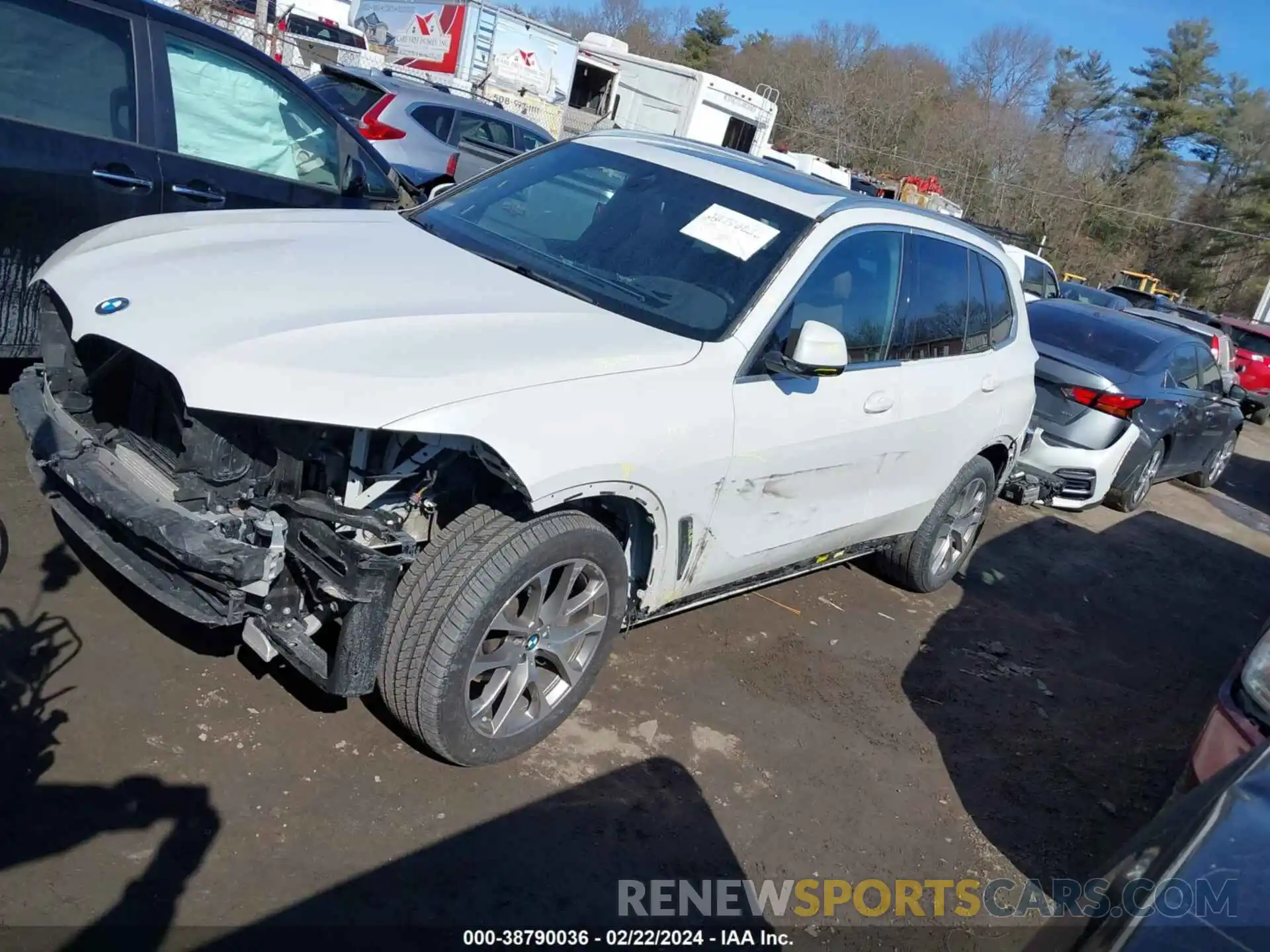 2 Photograph of a damaged car 5UXCR6C09M9G21614 BMW X5 2021