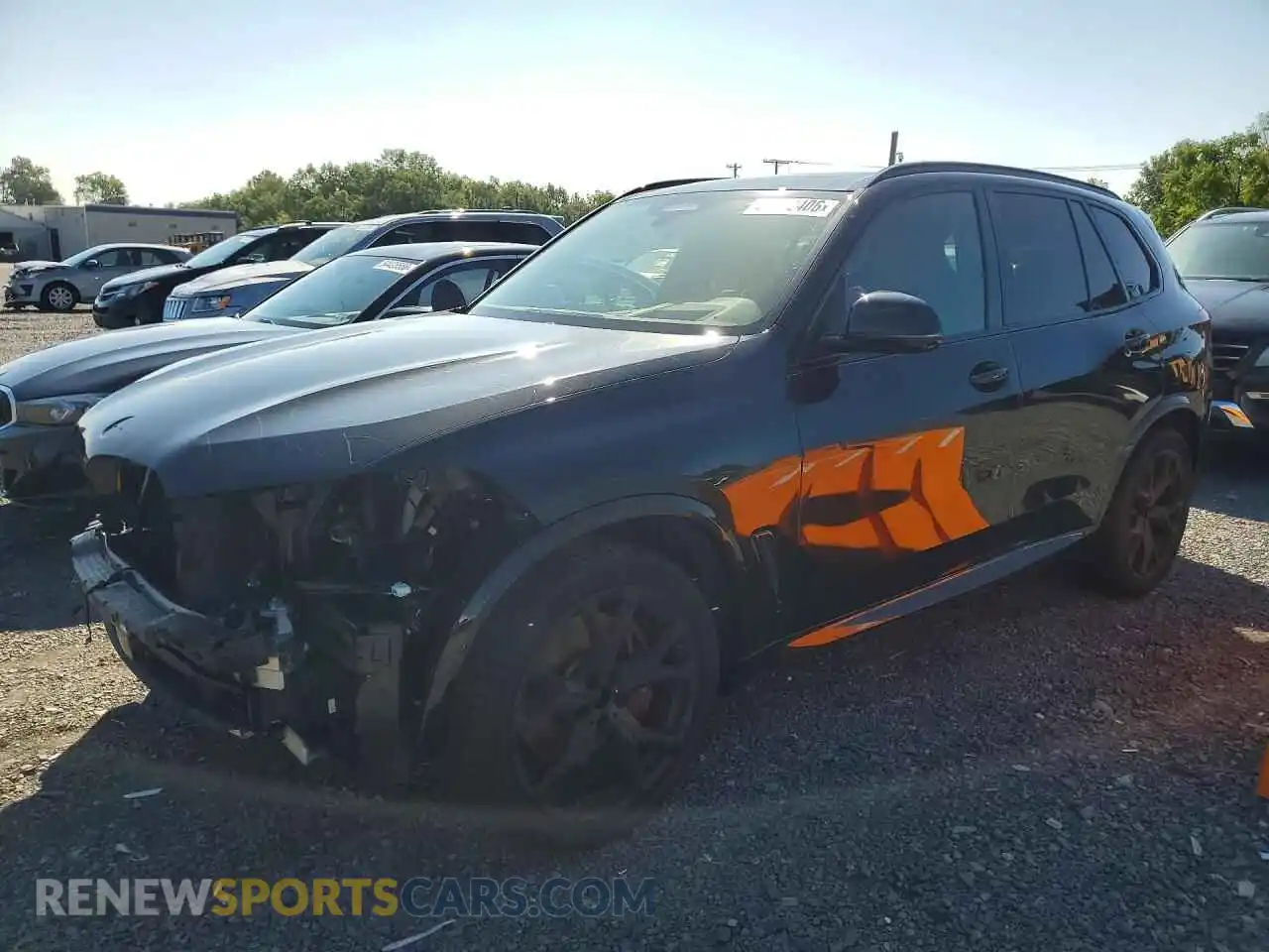 1 fotografías del automóvil dañado 5UXCR6C09M9G30524 BMW X5 2021
