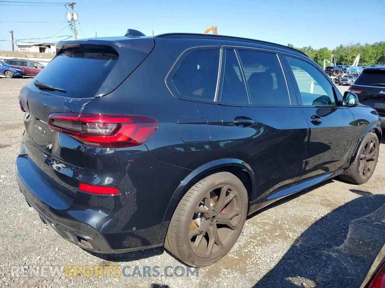 3 fotografías del automóvil dañado 5UXCR6C09M9G30524 BMW X5 2021
