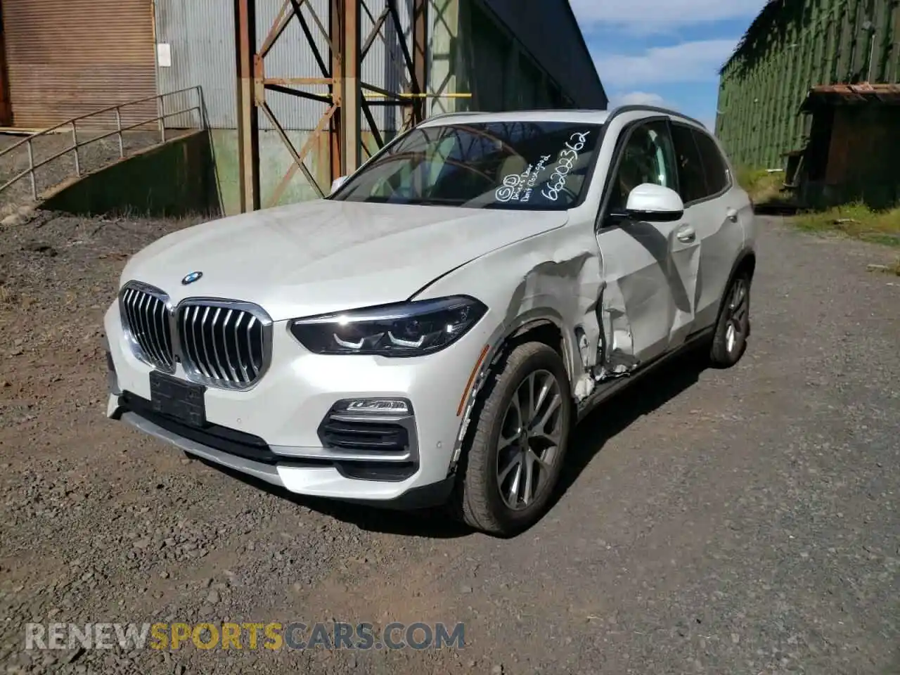 2 Photograph of a damaged car 5UXCR6C09M9G67721 BMW X5 2021