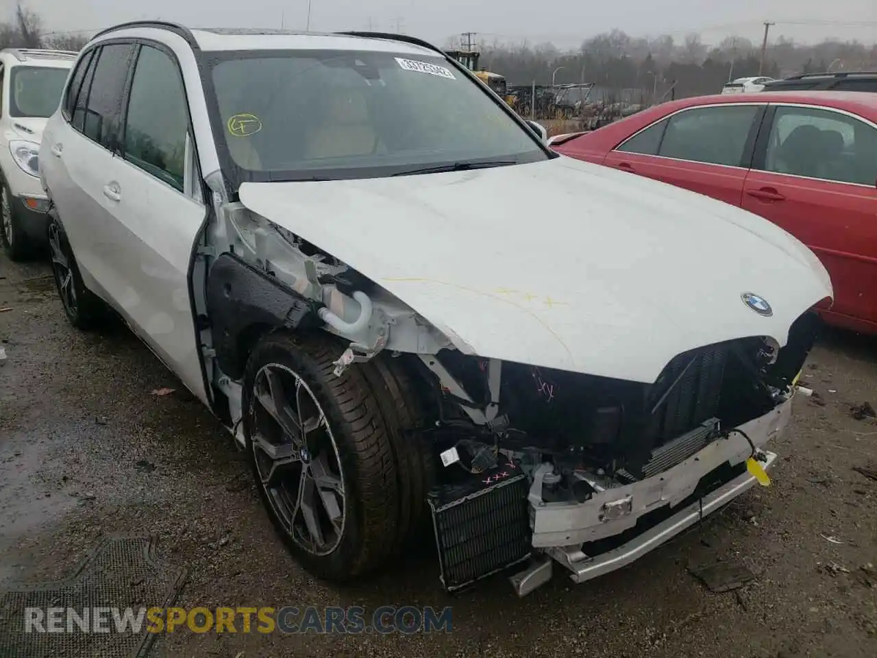 1 fotografías del automóvil dañado 5UXCR6C09M9G80775 BMW X5 2021