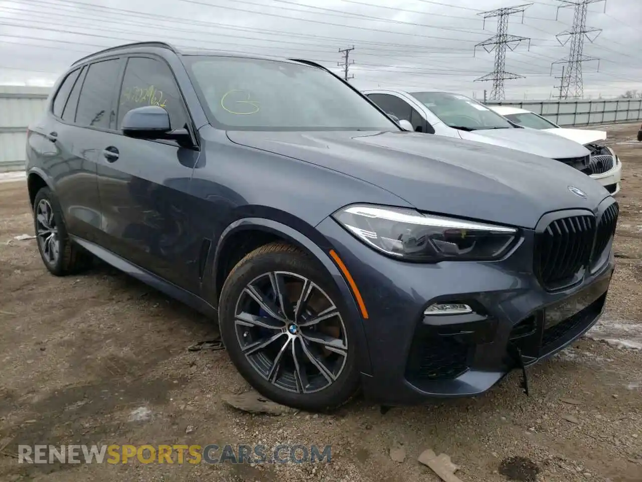 1 Photograph of a damaged car 5UXCR6C09M9H49593 BMW X5 2021