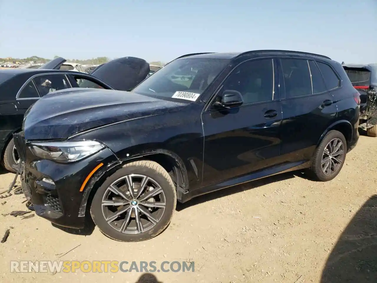 1 Photograph of a damaged car 5UXCR6C0XM9F12255 BMW X5 2021