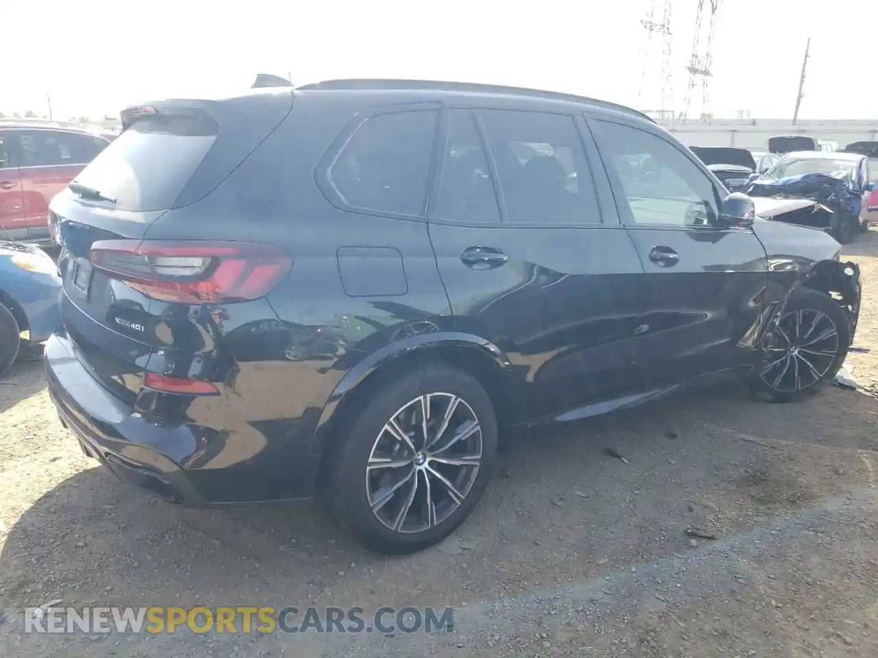 3 Photograph of a damaged car 5UXCR6C0XM9F12255 BMW X5 2021