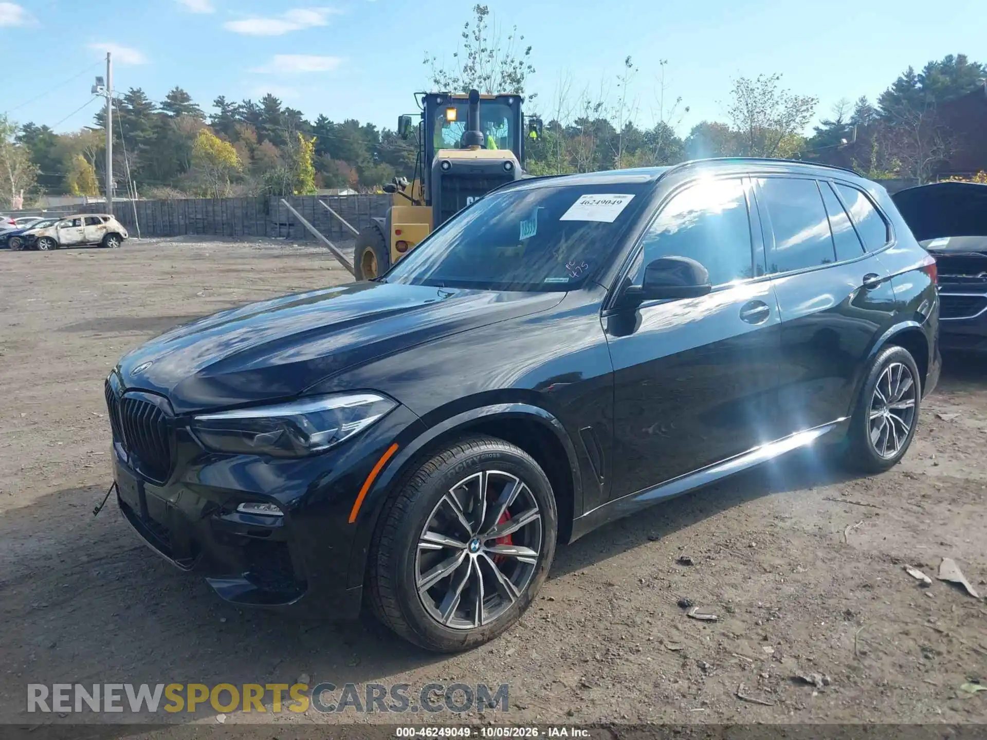 2 fotografías del automóvil dañado 5UXCR6C0XM9F35132 BMW X5 2021